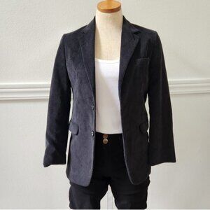 Class Club Dillard's Black Corduroy Blazer Size Small